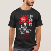 Shotokan Karate Tekki Stance Budo Mode T-Shirt (Voorkant)