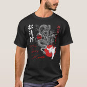 Shotokan Karate True Spirit door Zanshin-Art T-Shi T-shirt (Voorkant)