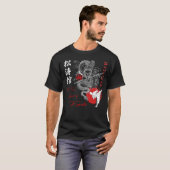 Shotokan Karate True Spirit door Zanshin-Art T-Shi T-shirt (Voorkant volledig)