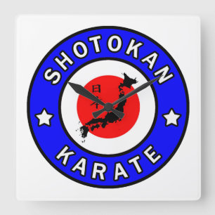 Shotokan Karate Vierkante Klok