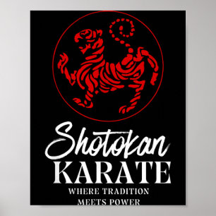 Shotokan Karate Waar Traditie Kracht Ontmoet Poster