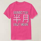 Shotokan Kata Design Hangetsu Half Moon karate kar T-shirt (Design voorkant)