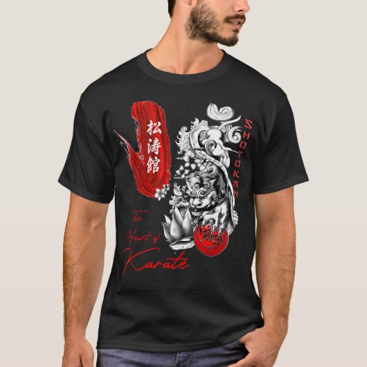 Shotokan The Heart of Karate Budo T-Shirt (Voorkant)