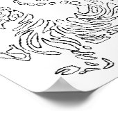 Shotokan Tiger Poster (Hoek)