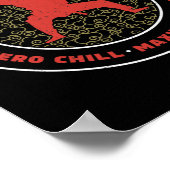 Shotokan Zero Chill Maximum Thrill Grappig Shotoka Poster (Hoek)