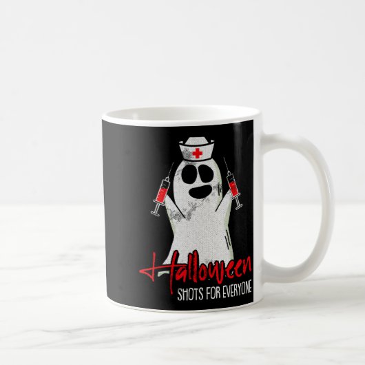 Shots For Everyone Lazy Halloween Costume Funny Gh Koffiemok (Rechts)