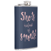 Shots in plaats van Squats Flask Heupfles (Rechts)