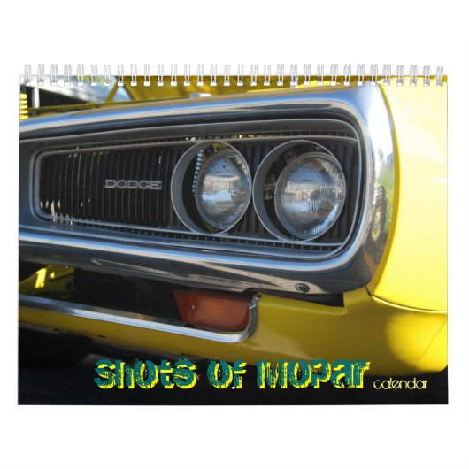 Shots of Mopar Calendar by WIZARD Photography Kalender (Hoes)