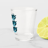 Shots Shots Blauw Shot Glas (Rechts)