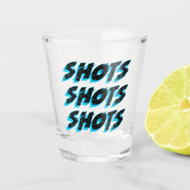 Shots Shots Blauw Shot Glas