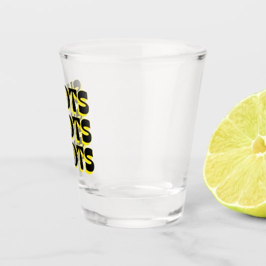 Shots Shots Geel Shot Glas (Rechts)