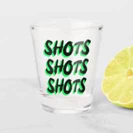 Shots Shots Groen Shot Glas