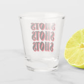 Shots Shots Shot Glas (Achterkant)