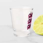 Shots Shots Shots Roze Shot glas (Links)