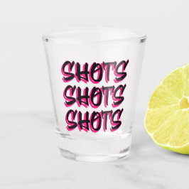 Shots Shots Shots Roze Shot glas