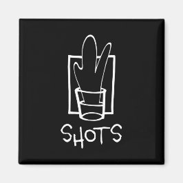 Shots - Square Magnet