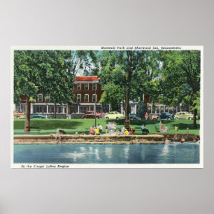 Shotwell Park en Sherwood Inn Scene Poster