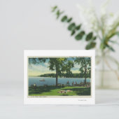 Shotwell Park op een zonnige dag Briefkaart (Staand voorkant)