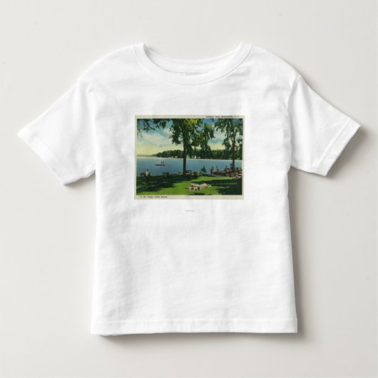 Shotwell Park op een zonnige dag Kinder Shirts (Voorkant)