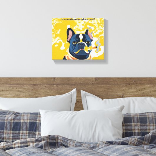 Should I Over Explain Myself  Canvas Afdruk (Insitu (Slaapkamer))