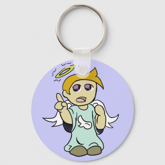 Shoulder Angel-Sleutelhanger Sleutelhanger (Voorkant)