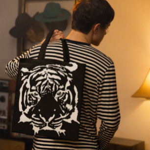 Shoulder Tote bag tiger