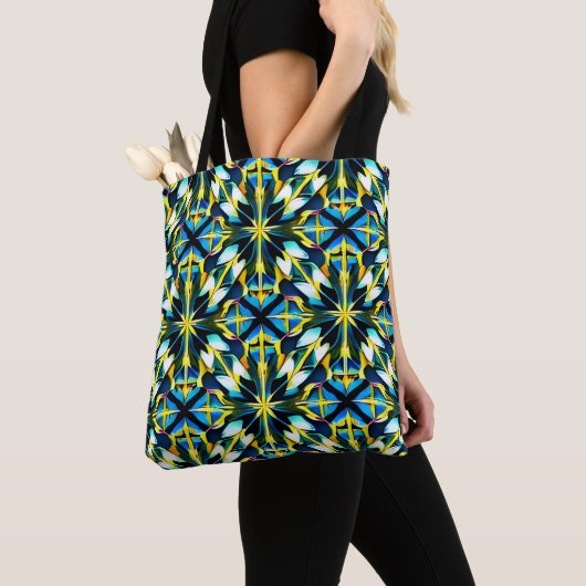 Shoulder Tote with Geometric Pattern Bag (Dichtbij)