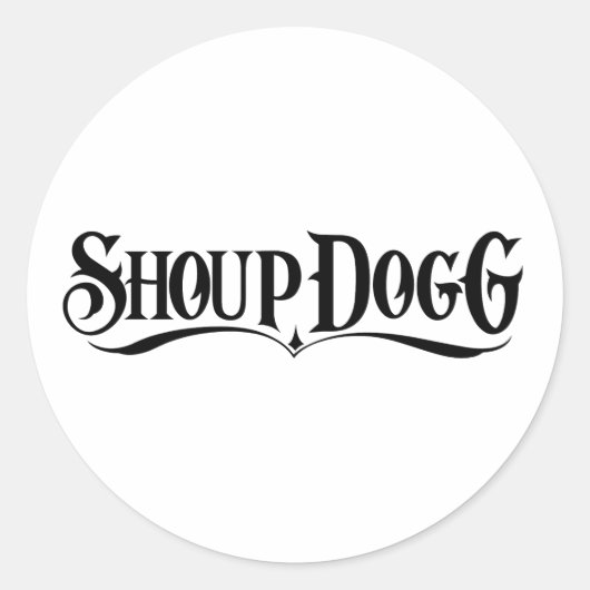 Shoup Dogg Sticker (Voorkant)