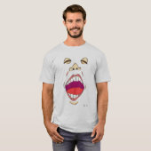 "Shout" Adult Basic T-Shirt (Voorkant volledig)
