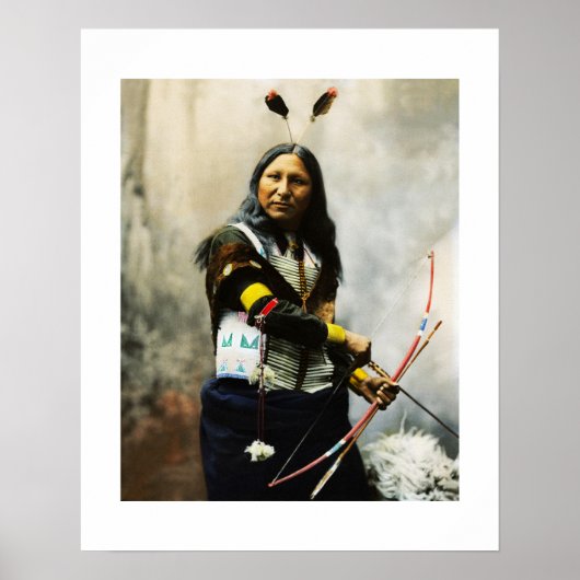 'Shout At' Indiër Poster (Voorkant)