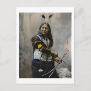 Shout At, Oglala Sioux, 1899 Briefkaart