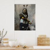 Shout At, Oglala Sioux, 1899 -  Poster (Keuken)