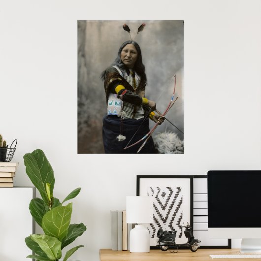 Shout At, Oglala Sioux, 1899 - Poster (Thuiskantoor)