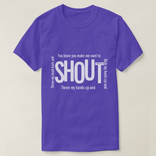 SHOUT - Een MisterP Shirt (Design voorkant)