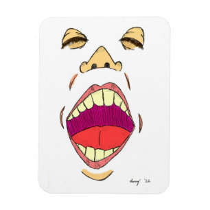"Shout" Flexible Magnet Magneet