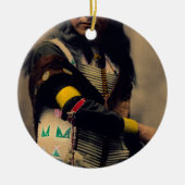 Shout in Oglala Sioux 1899 Keramisch Ornament (Voorkant)