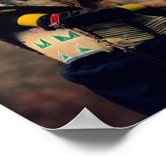 Shout in Oglala Sioux 1899 Poster (Hoek)