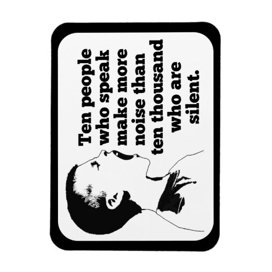 "Shout" Magnet Magneet (Verticaal)