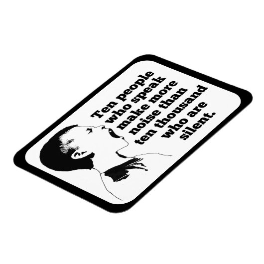 "Shout" Magnet Magneet (Linkerzijde)