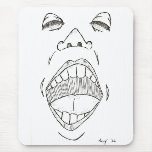 "Shout" Mousepad Muismat