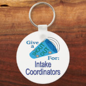 Shout Out voor intakecoördinatoren Sleutelhanger (Voorkant)