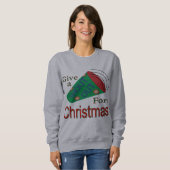 Shout Out voor Kerstmis Trui (Voorkant volledig)