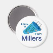 Shout Out voor Millers Magneet (Voorkant / Achterkant)