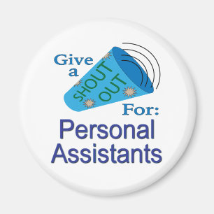 Shout Out voor persoonlijke assistenten Magneet