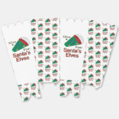 Shout Out voor Santa's Elves Popcorn Bedankdoosjes (Ongevouwen)