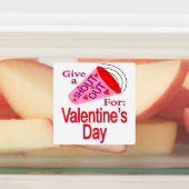 Shout Out voor Valentijnsdag Labels (Aangebracht)