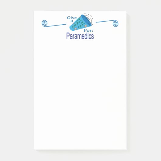 Shout Out voor verplegers Post-it® Notes (Voorkant)