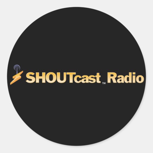 SHOUTcast Titel Stickers (Voorkant)