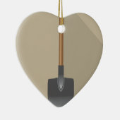 Shovel Vector Illustratie Keramisch Ornament (Rechts)