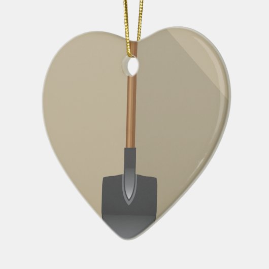 Shovel Vector Illustratie Keramisch Ornament (Links)